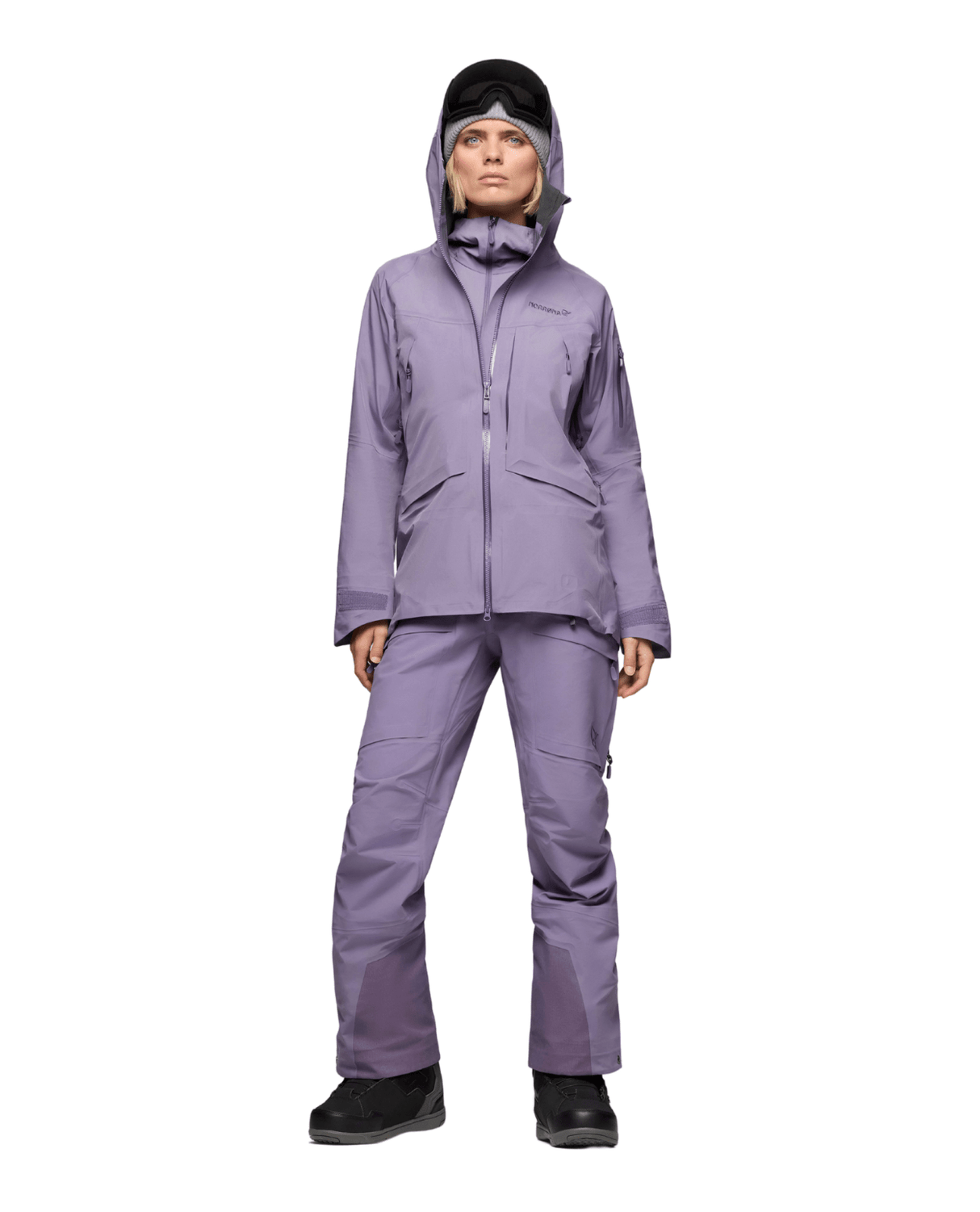 Norröna Women møre Gore - Tex Jacket - Purple Sage - Skidjackor - Alpingaraget