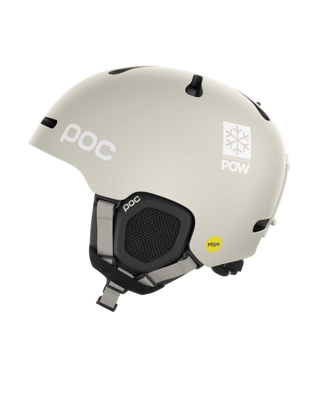 POC Fornix MIPS POW JJ - Mineral Grey Matt - Hjälmar - Alpingaraget