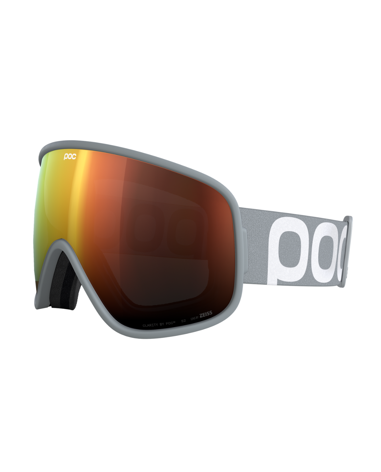 POC Vitrea - Granite Grey/Partly Sunny Orange