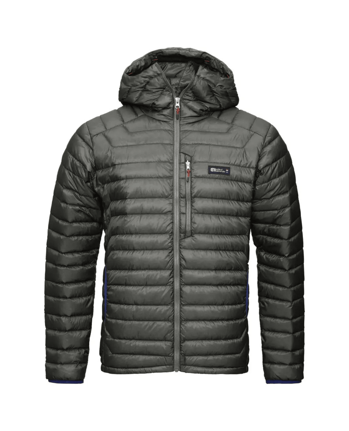 Elevenate Mens Cirrus Down Jacket - Gray Green - Mellanlager - Alpingaraget