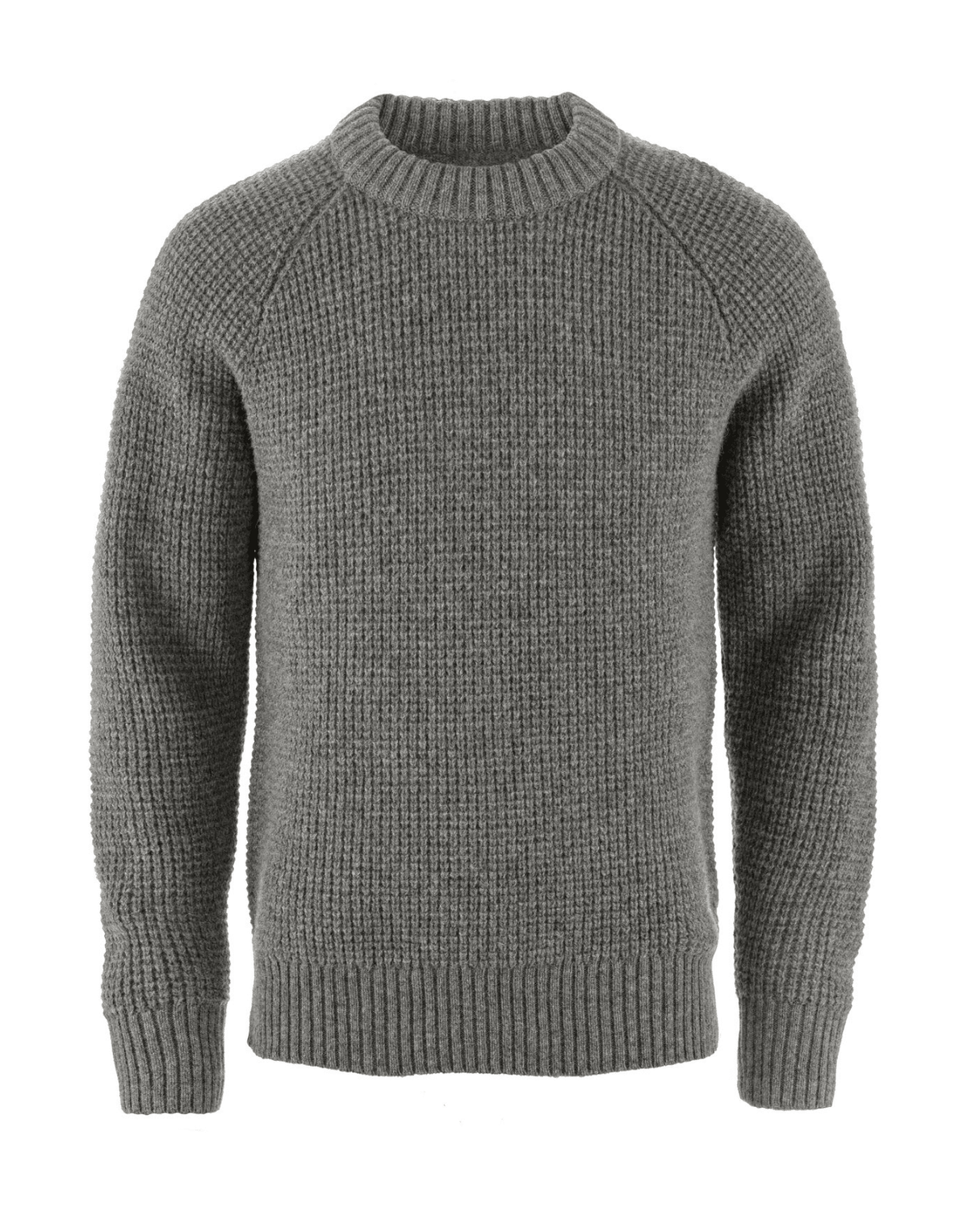 Fjällräven Övik Waffle Knit Men - Grey - Underställ - Alpingaraget