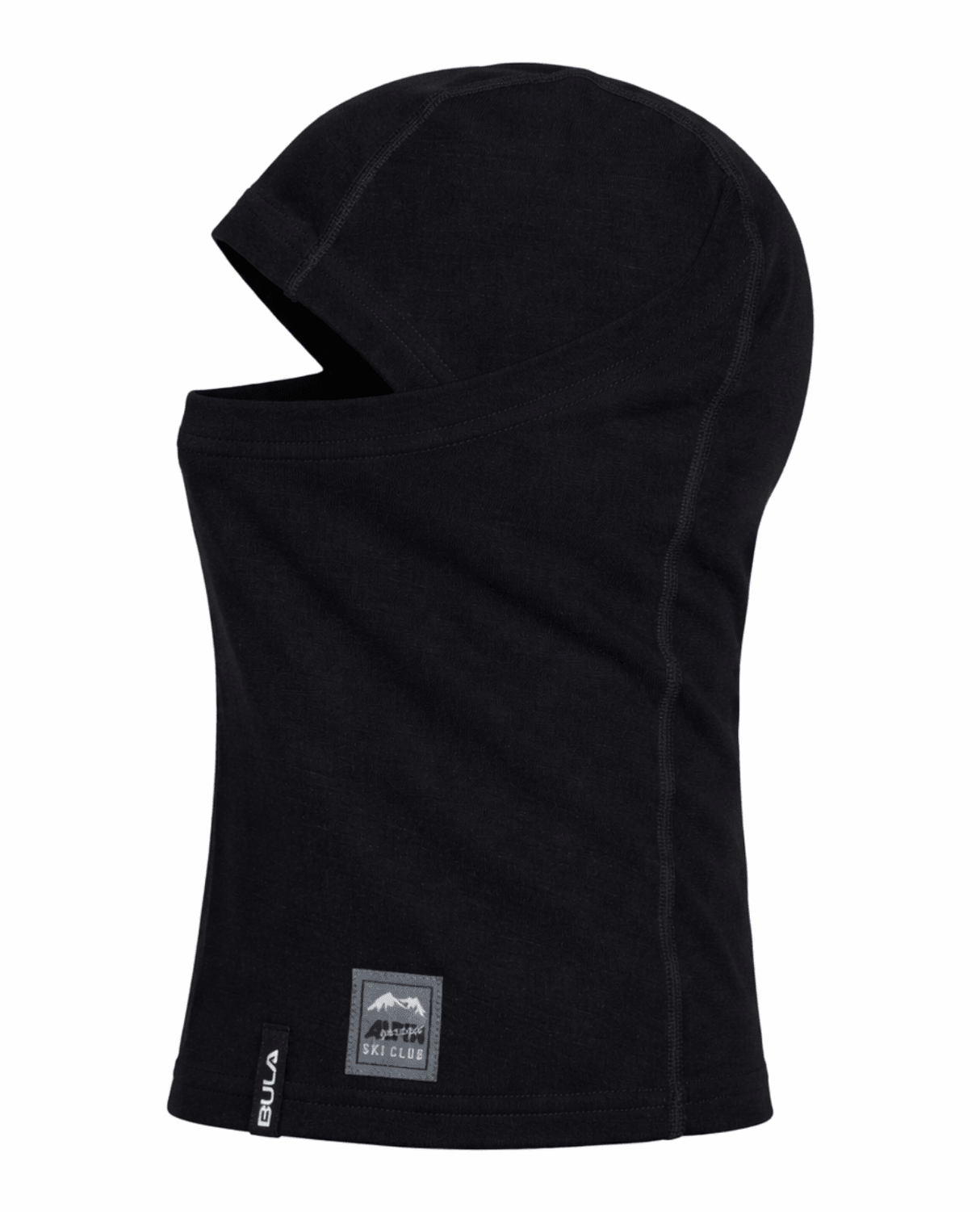 Bula AG Wool Convertible Balaclava - Black - Mössor - Alpingaraget