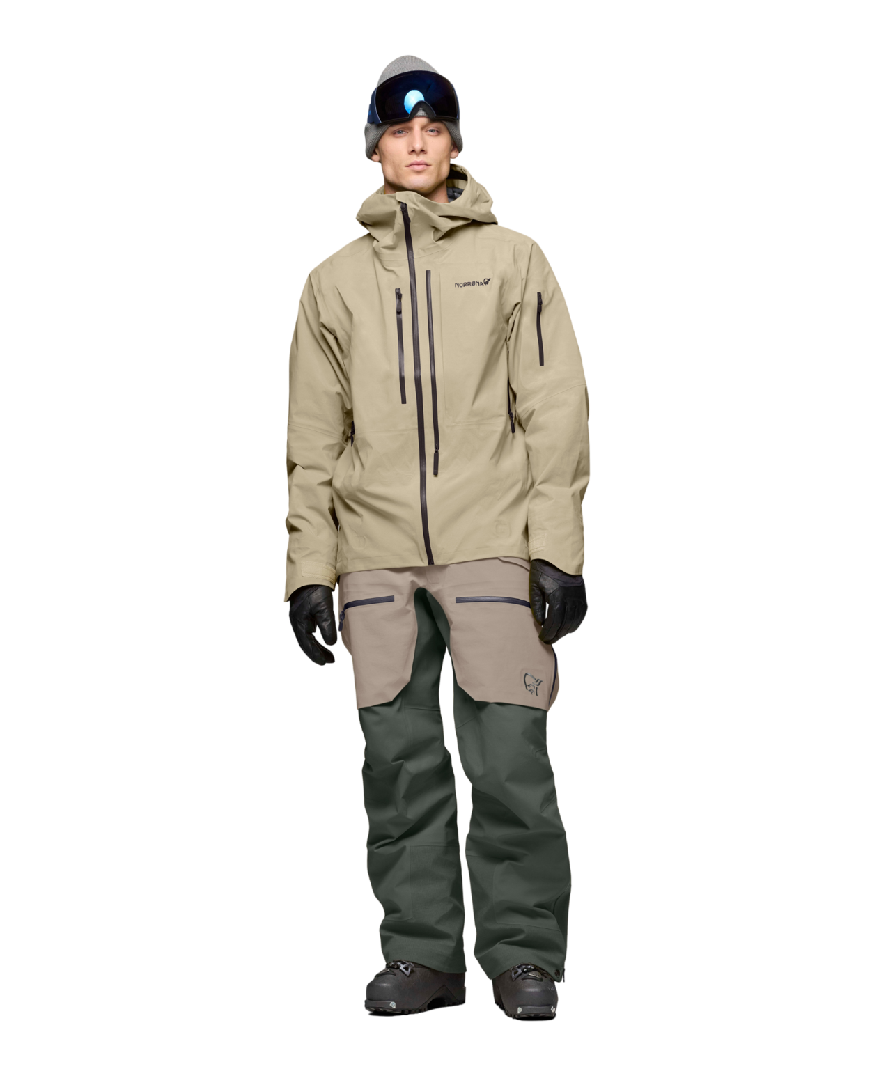 Norröna Men lofoten Gore-Tex Pro Jacket - Winter Twig