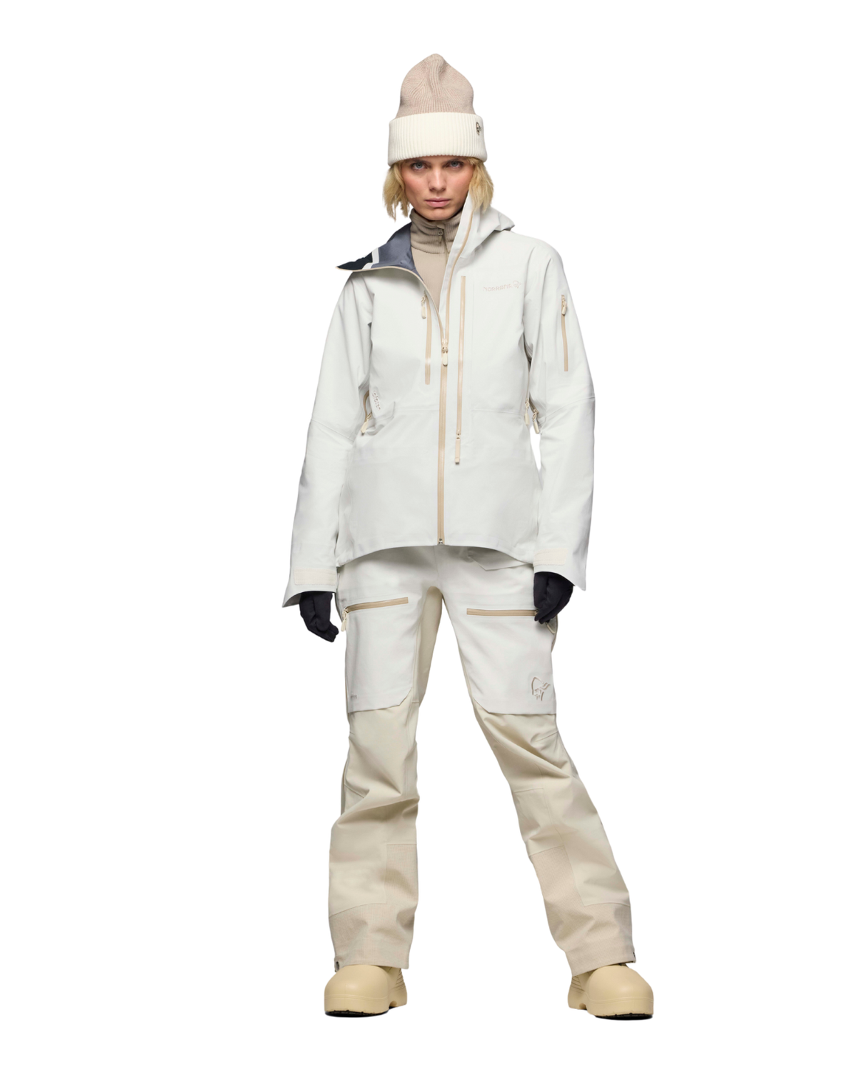Norröna Women lofoten Gore-Tex Pro Jacket - Whisper White