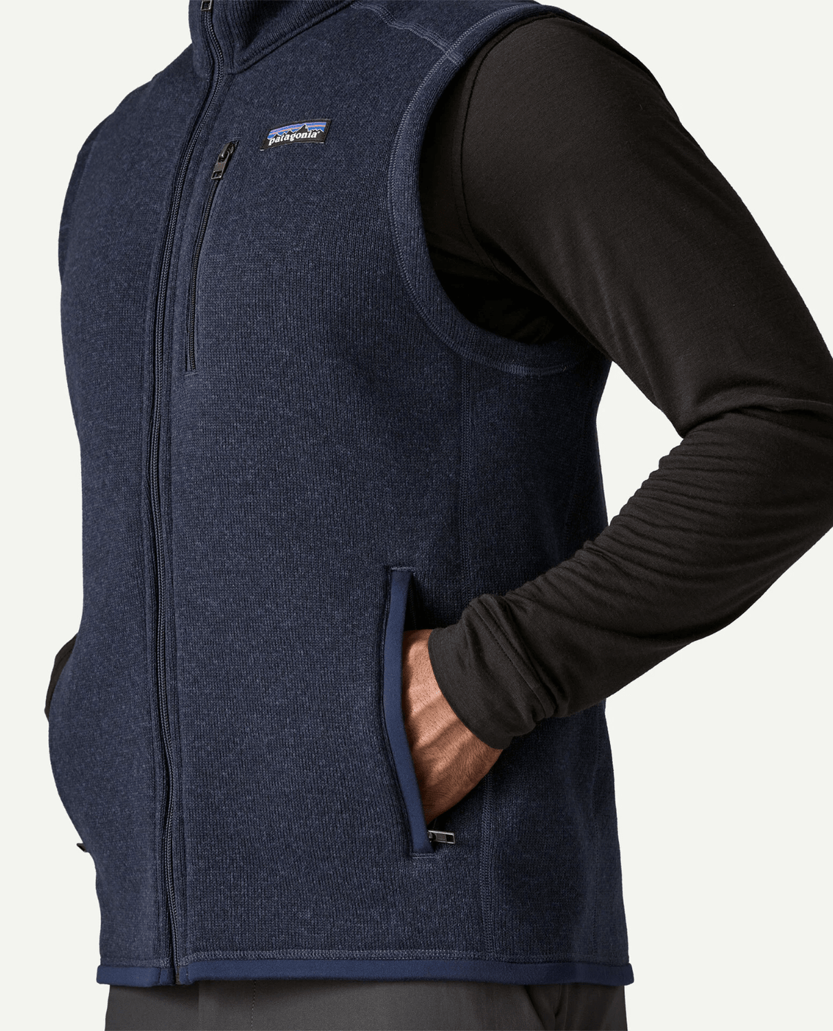 Patagonia Men Better Sweater Vest - New Navy - Överdelar - Alpingaraget