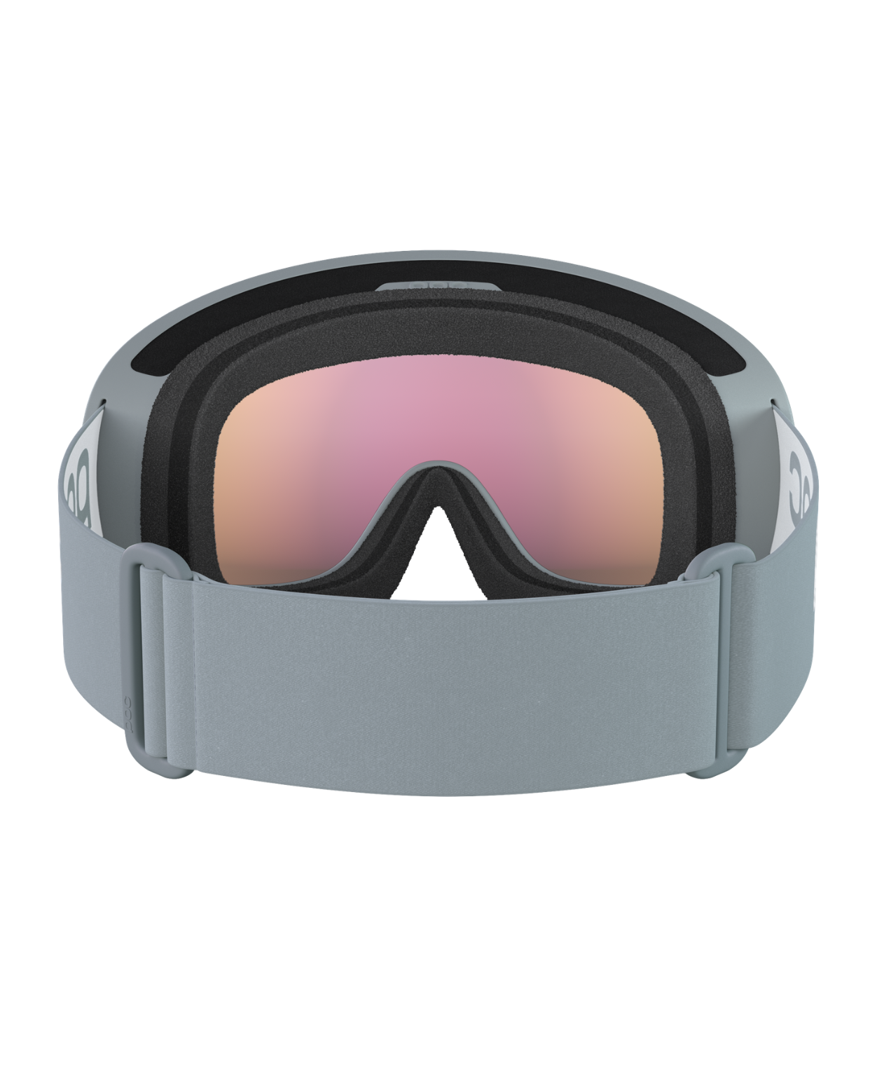POC Fovea - Granite Grey/Partly Sunny Orange