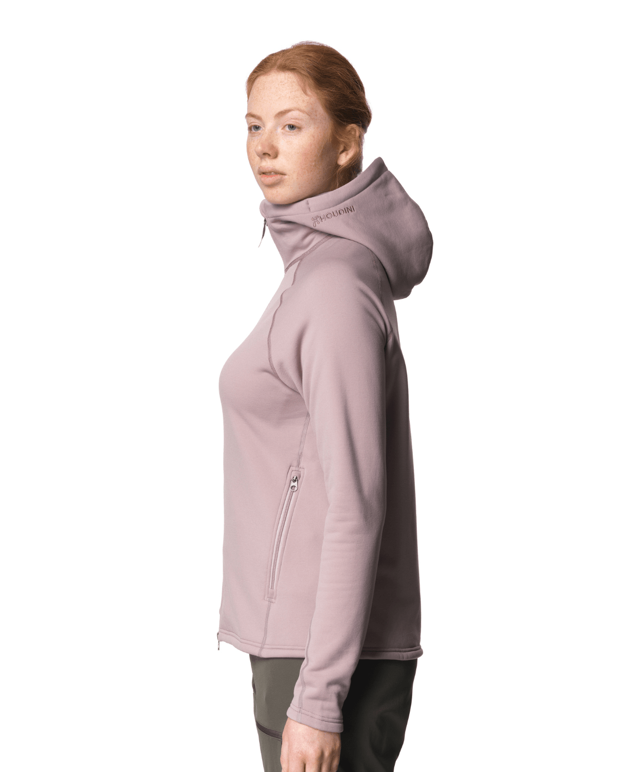 HOUDINI Womens Power Up Houdi - Sky Purple - Mellanlager - Alpingaraget