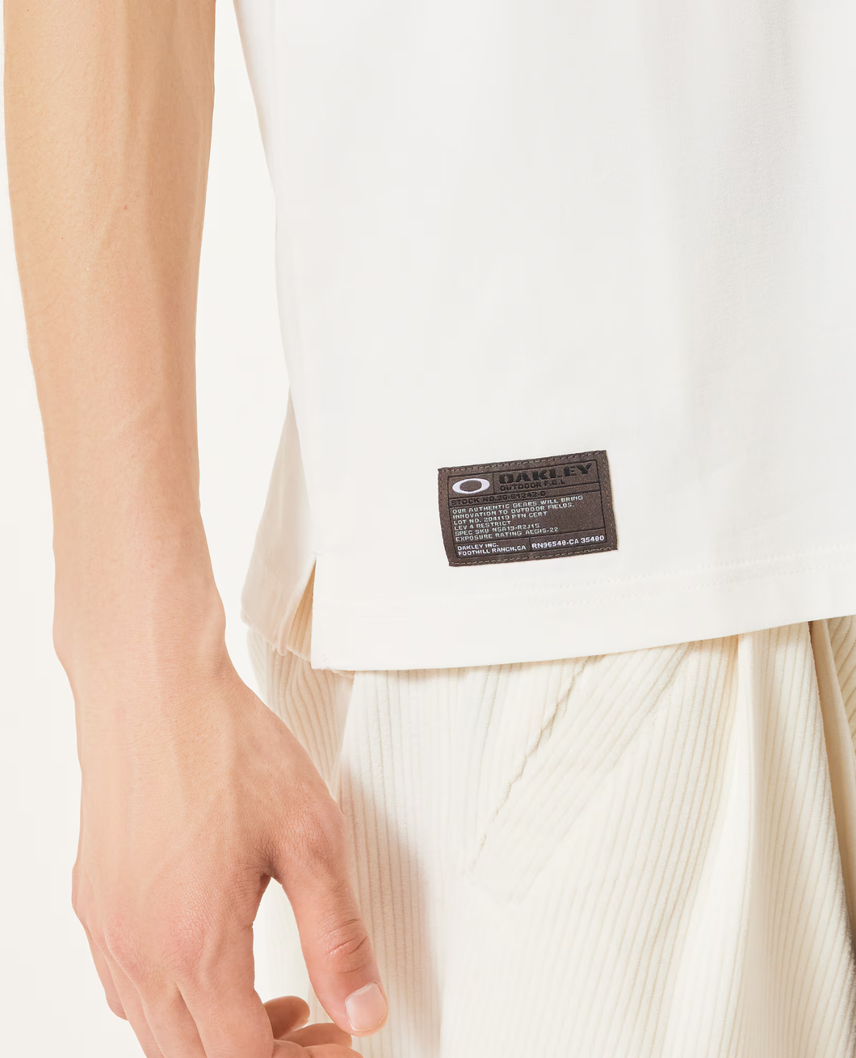 Oakley Fgl Scratch Tee 5.0 - Ceramic White