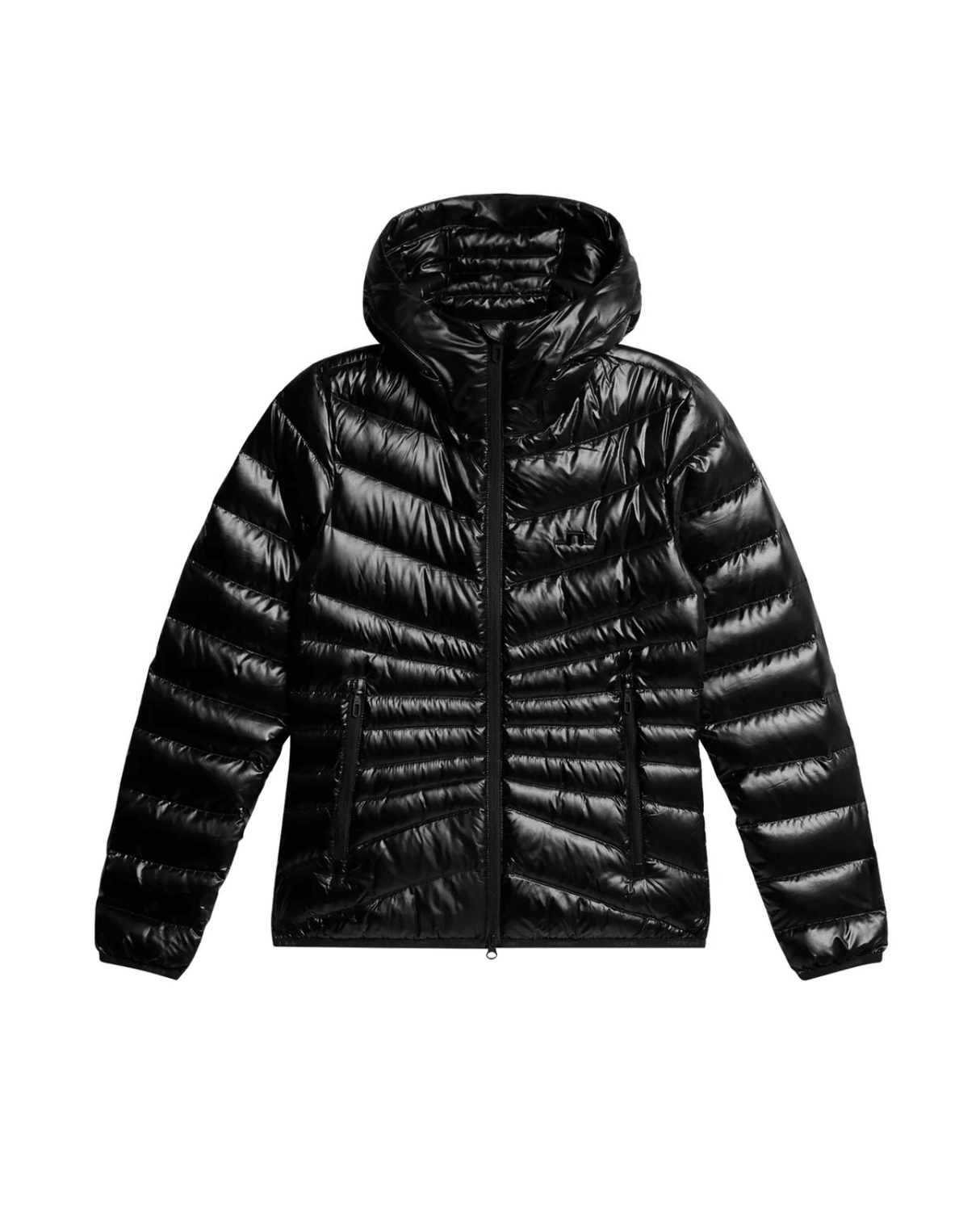J.Lindeberg Women Lara Light Down Hood - Black - Mellanlager - Alpingaraget