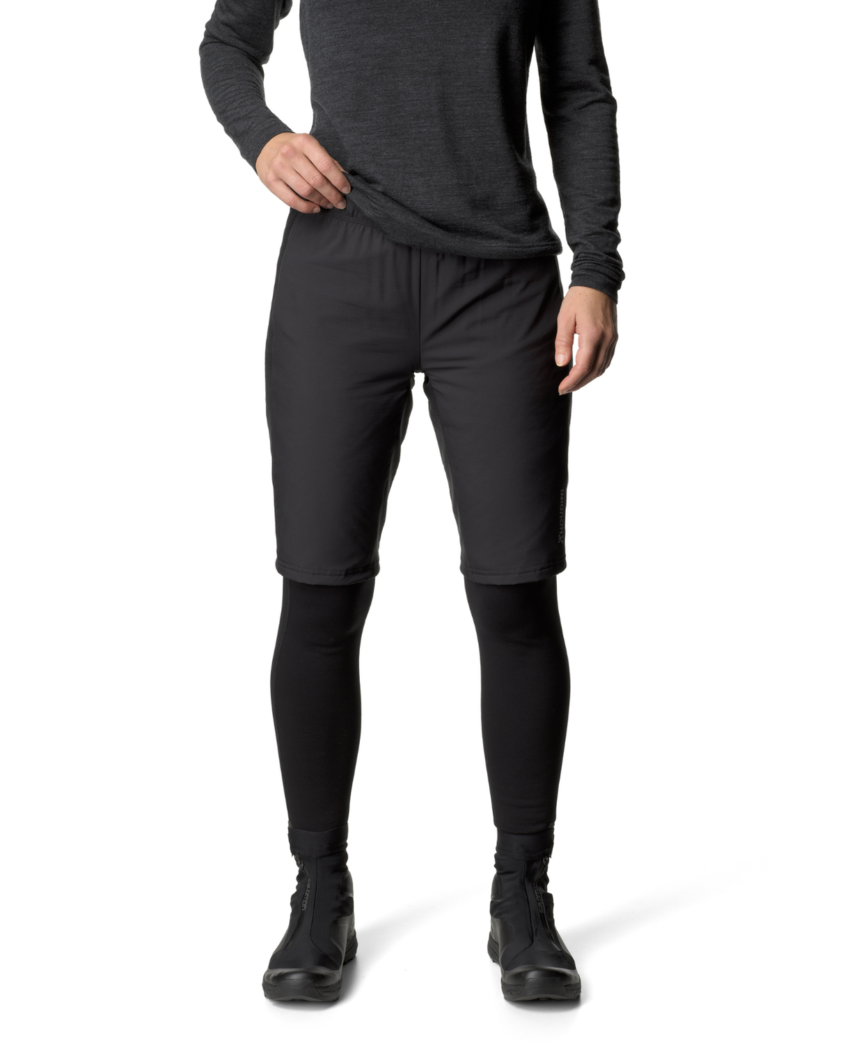 Houdini Women Moonwalk Shorts - True Black - Alpingaraget