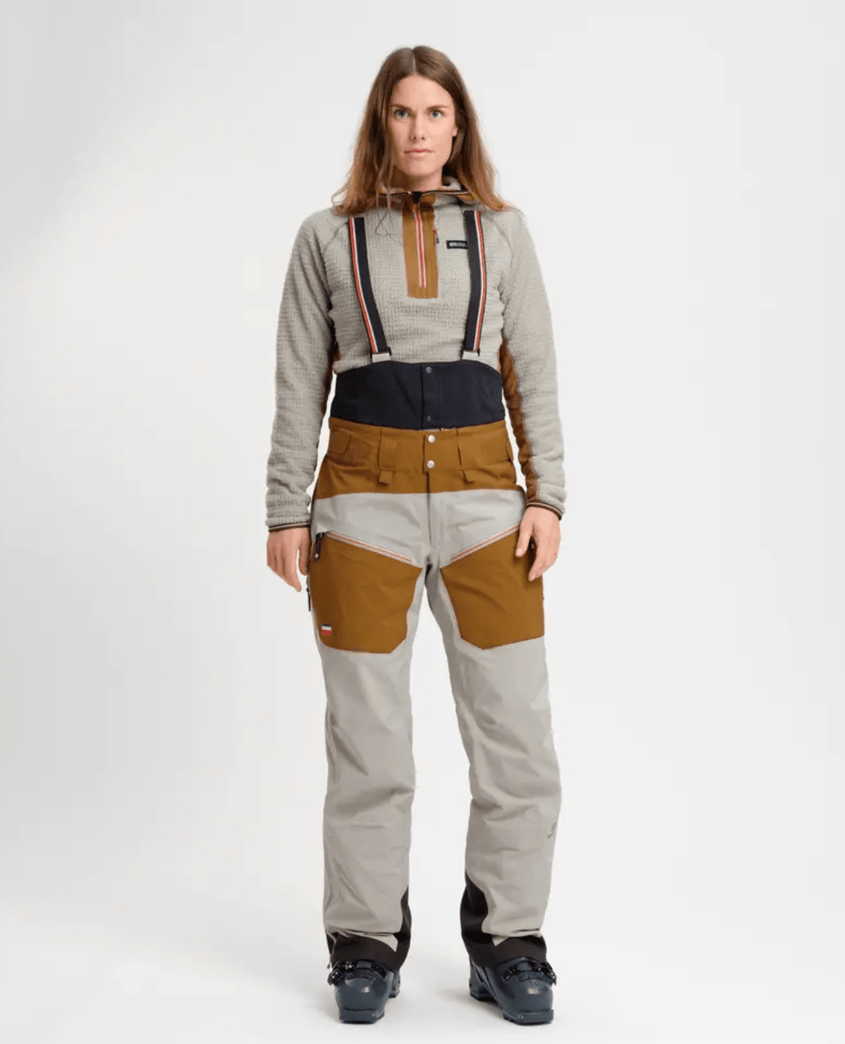 Elevenate Womens Bec de Rosses XI Pants - Pecan Brown - Skidbyxor - Alpingaraget