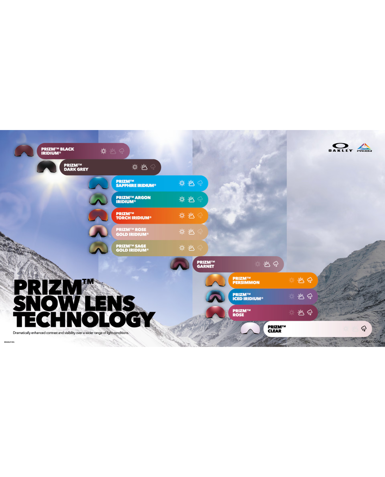 Oakley Fall Line M - Matte Black/ Prizm Snow Torch Iridium