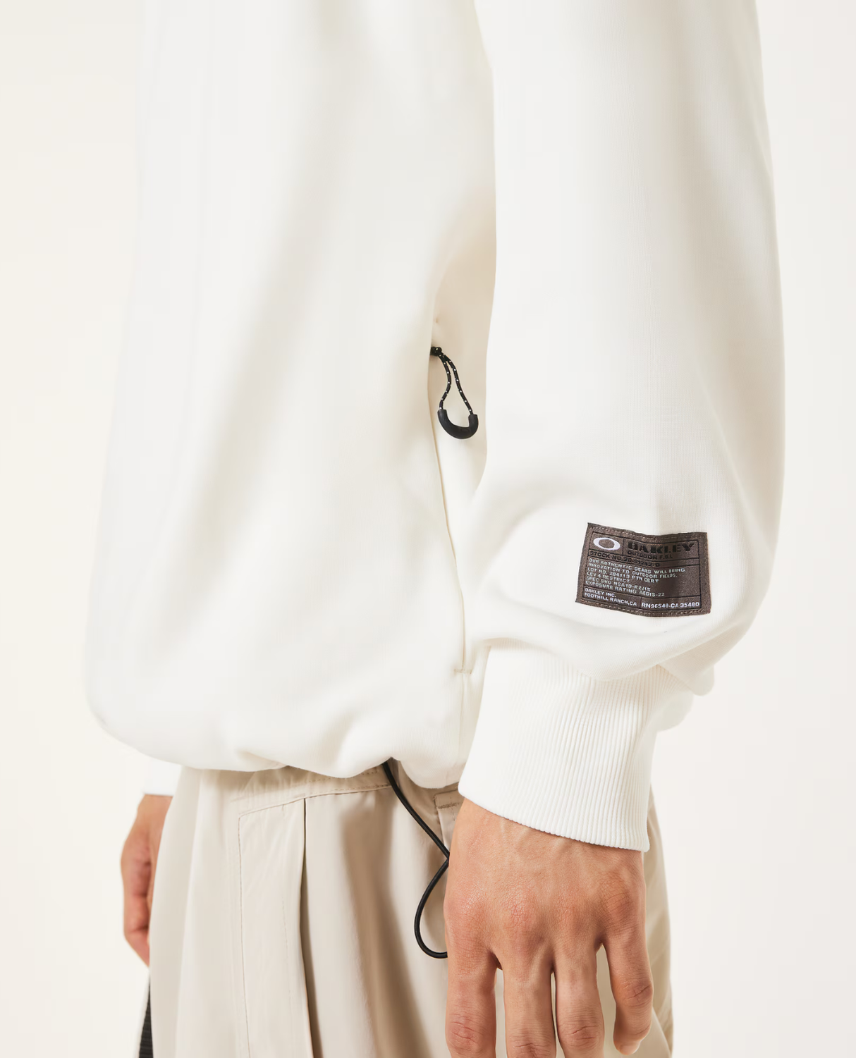 Oakley Fgl Slick Fleece Crew 5.7 - Arctic White