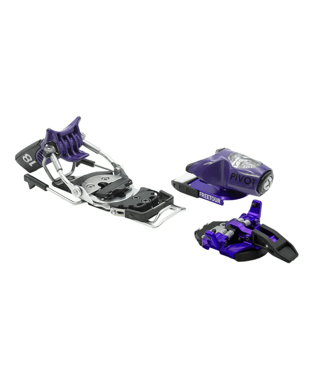 Cast Pivot 18 Freetour 2.0 - Purple - Topptursbindningar - Alpingaraget