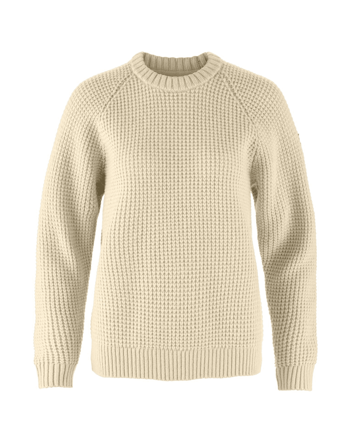 Fjällräven Övik Waffle Knit Women - Light Beige - Alpingaraget