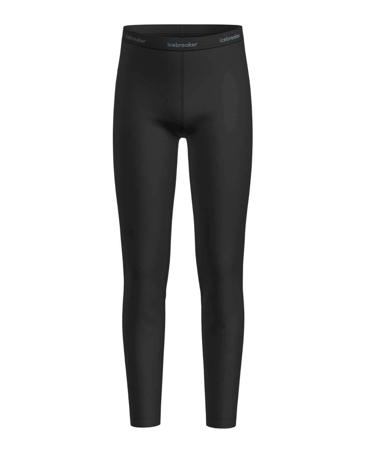 Icebreaker Kids’ Merino 200 Oasis Leggings - Black - Alpingaraget