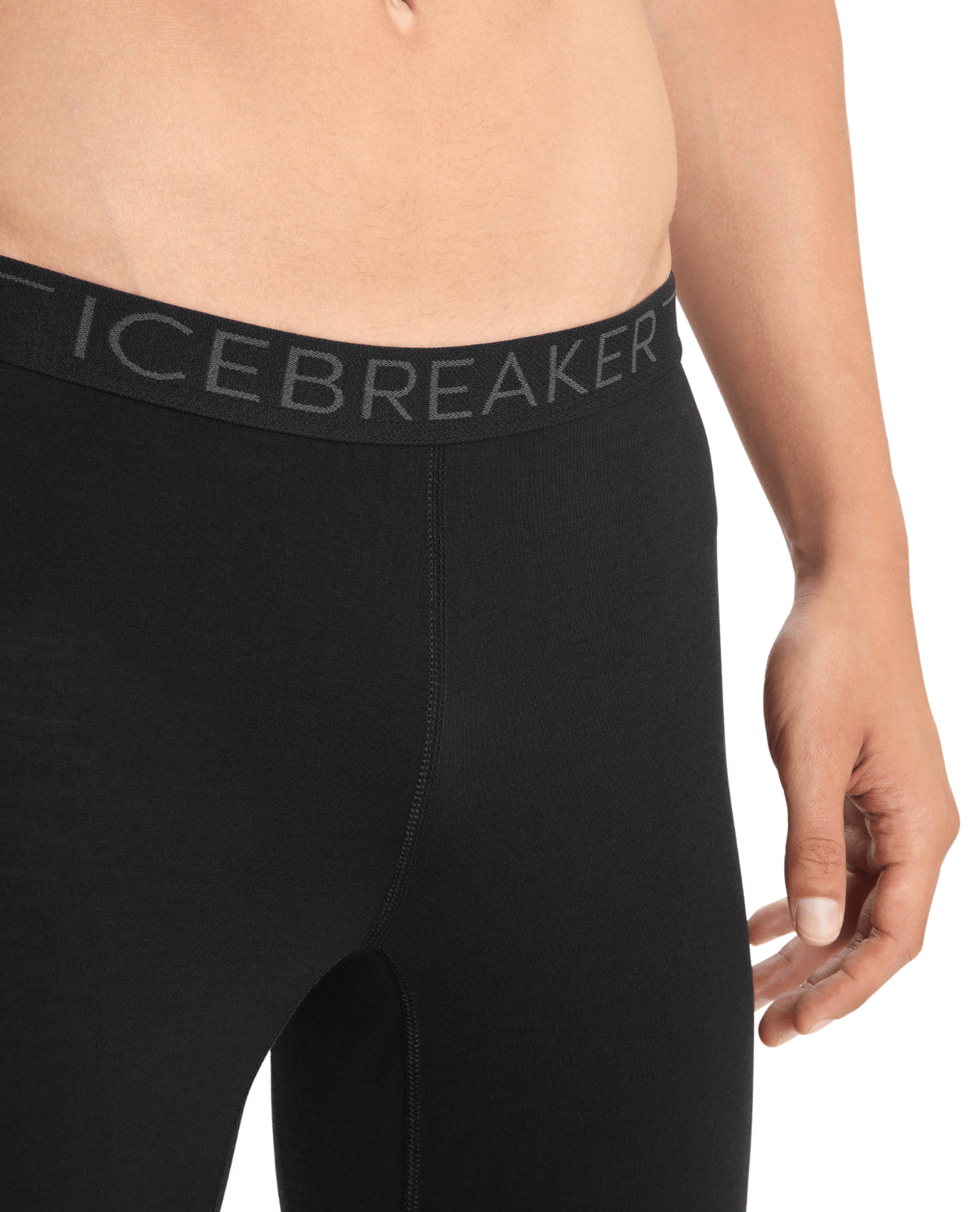 Icebreaker Men Merino 200 Oasis Legless - Black - UnderstÀll - Alpingaraget