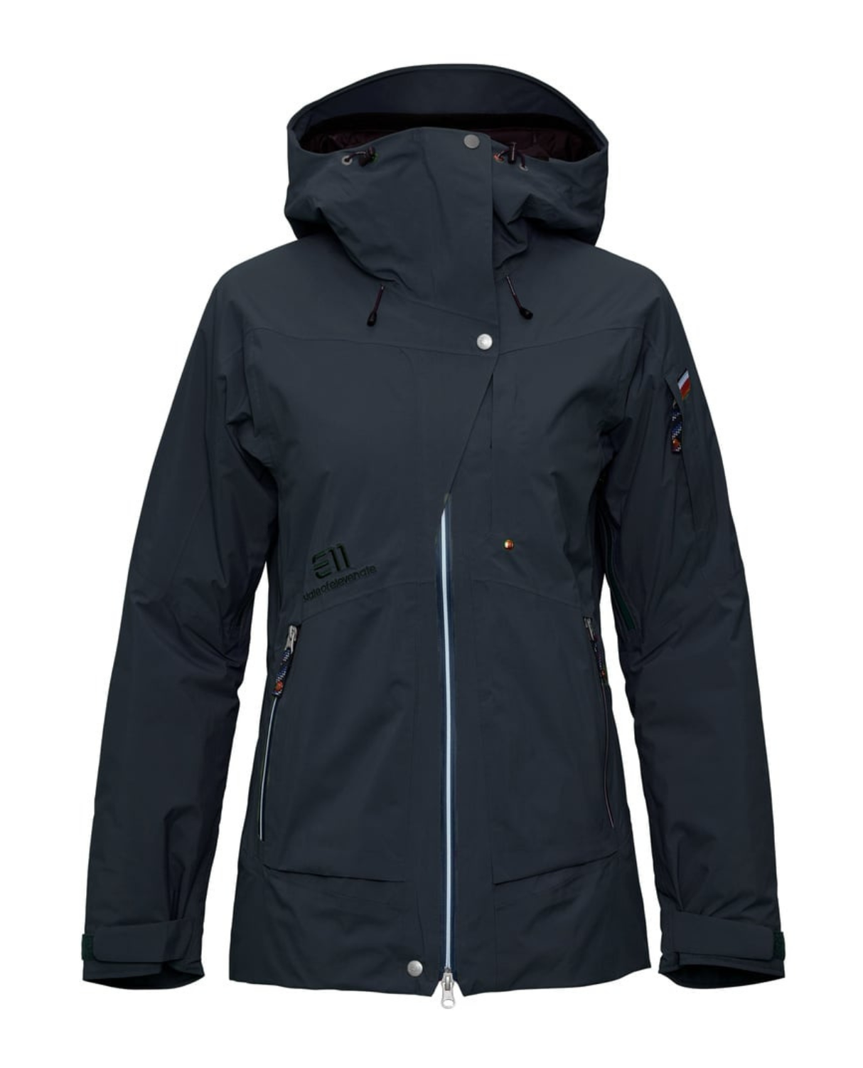 Elevenate Womens Lavancher Jacket - Dark Ink - Alpingaraget