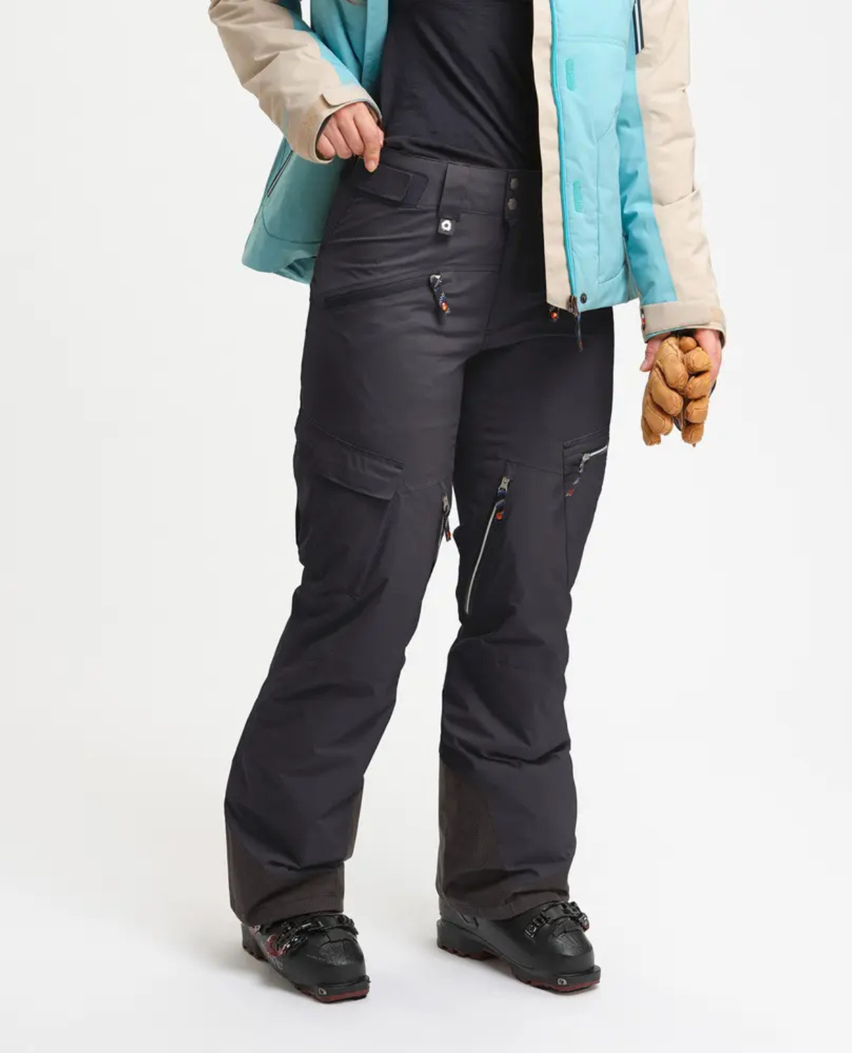 Elevenate Womens Lavancher Cargo Pants - Dark Ink - Alpingaraget
