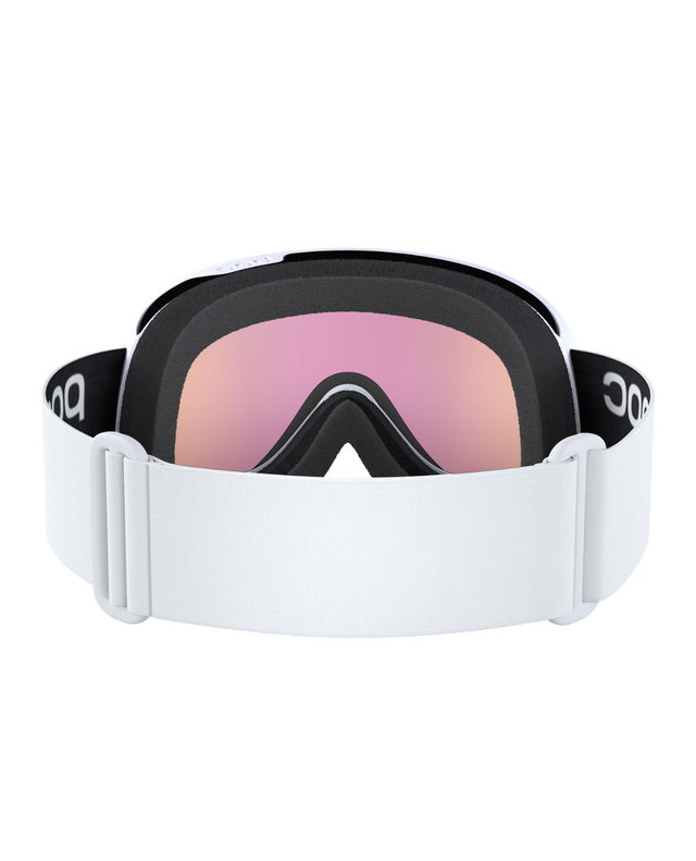 POC Retina Mid - Hydrogen White/Partly Sunny Orange