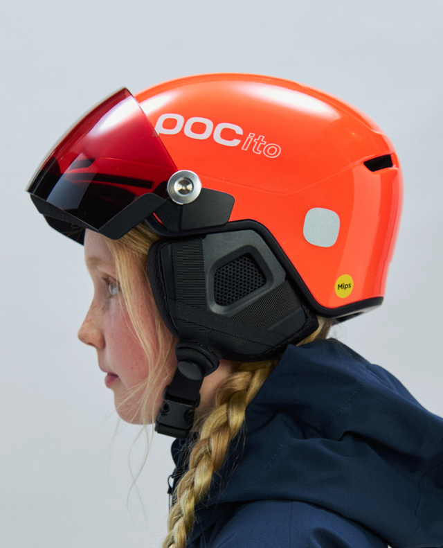 POC POCito Obex Visor - Fluorescent Orange