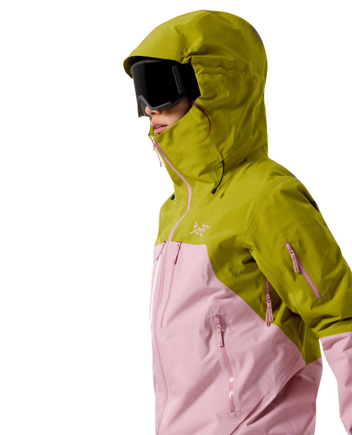 Arc'teryx Women Rush Jacket - Olive Moss / Bliss