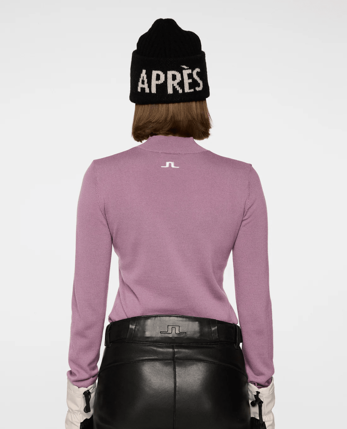 J.Lindeberg Women Miracle Knitted Sweater - Very Grape - Överdelar - Alpingaraget