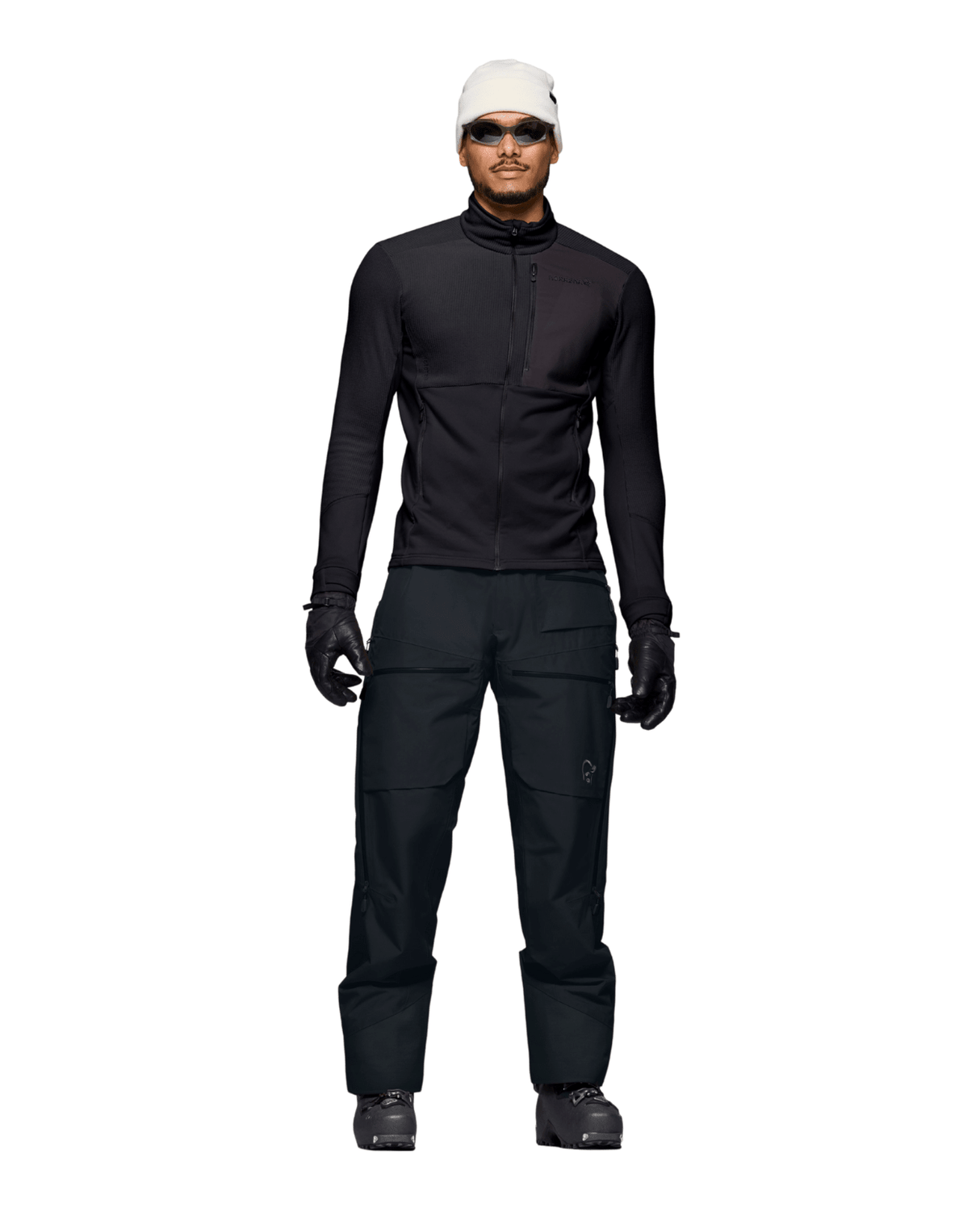 Norröna Men lofoten Gore - Tex Insulated Pants - Caviar Black - Skidbyxor - Alpingaraget