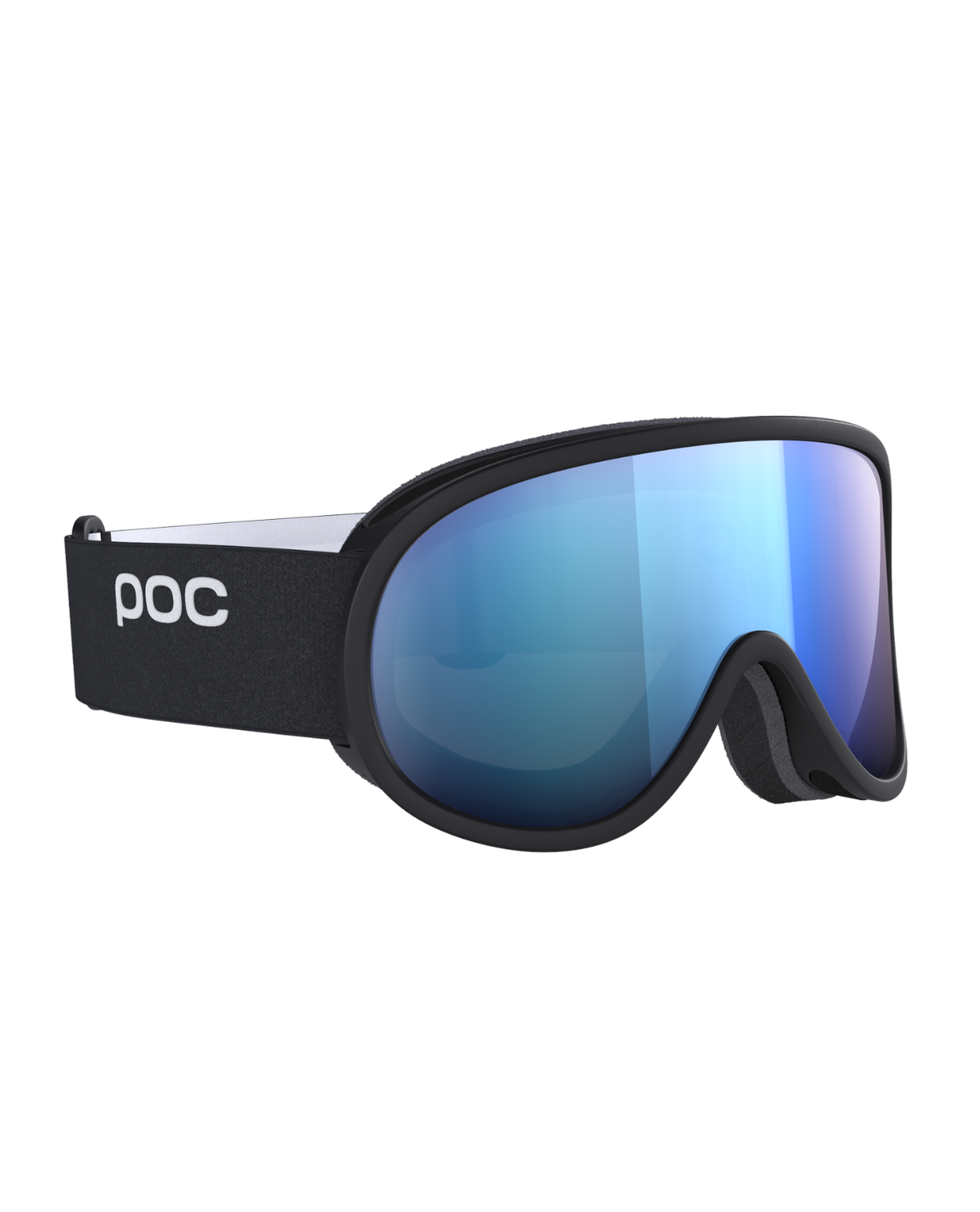 POC Retina Mid - Uranium Black/Partly Sunny Blue