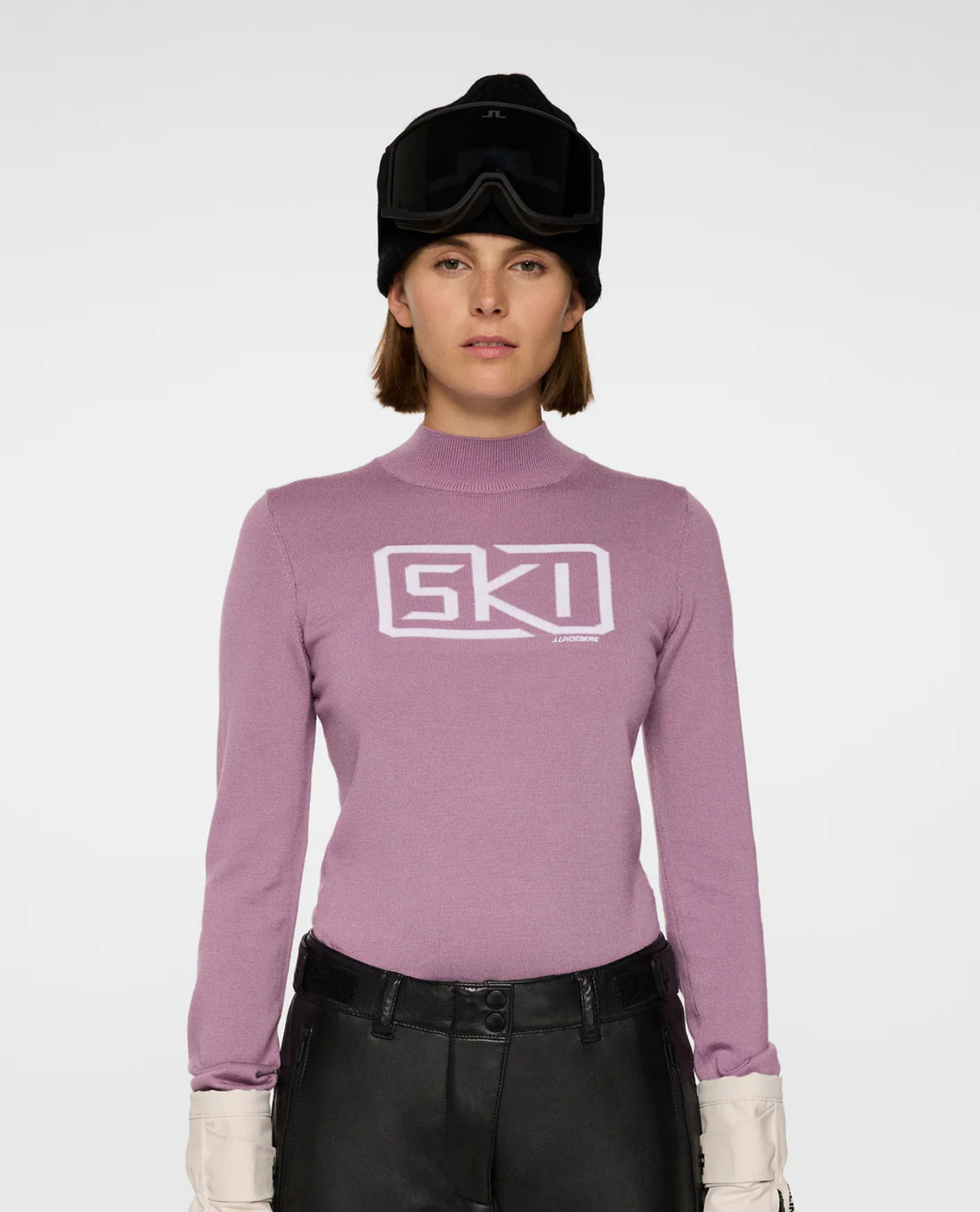 J.Lindeberg Women Miracle Knitted Sweater - Very Grape