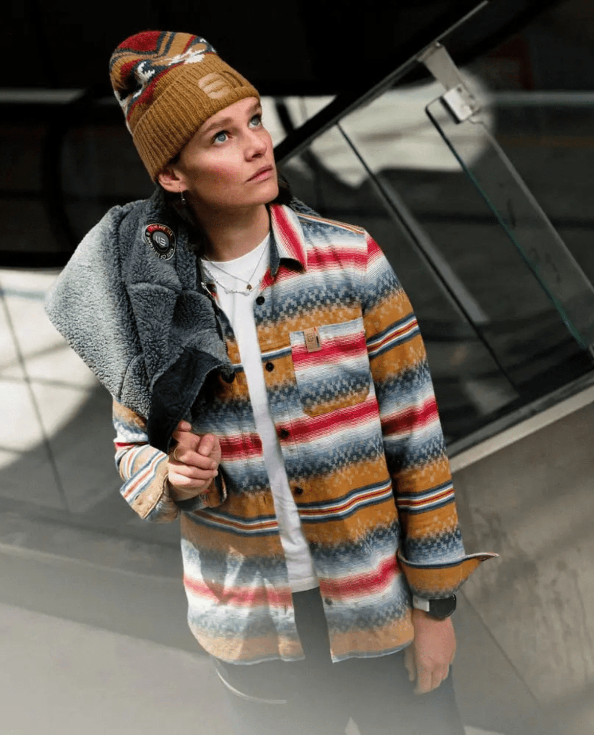 Elevenate Womens Verbier Shirt - Pecan Brown - Ă–verdelar - Alpingaraget