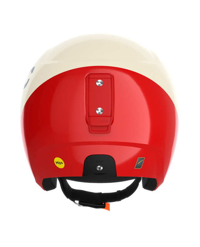POC Skull Dura Comp MIPS - Rouge/Blanc