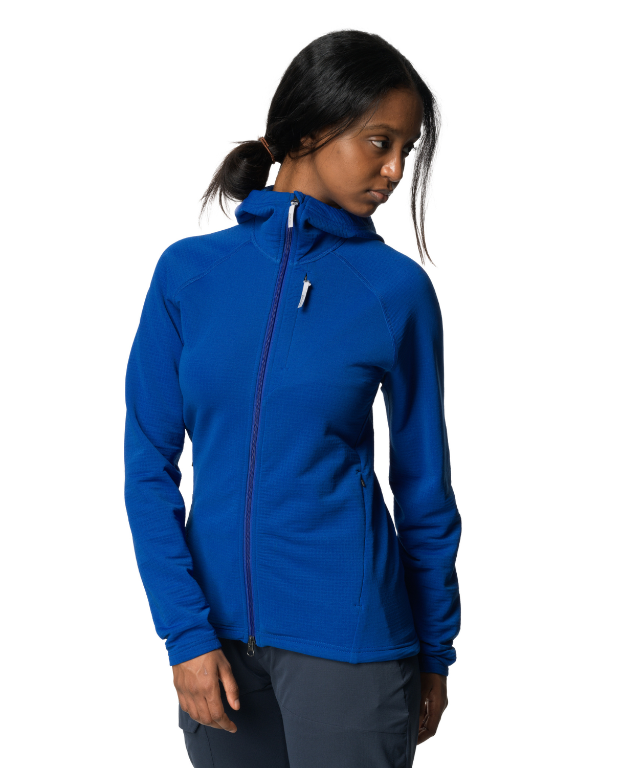 HOUDINI Womens Aero Houdi - Tribe Blue - Alpingaraget