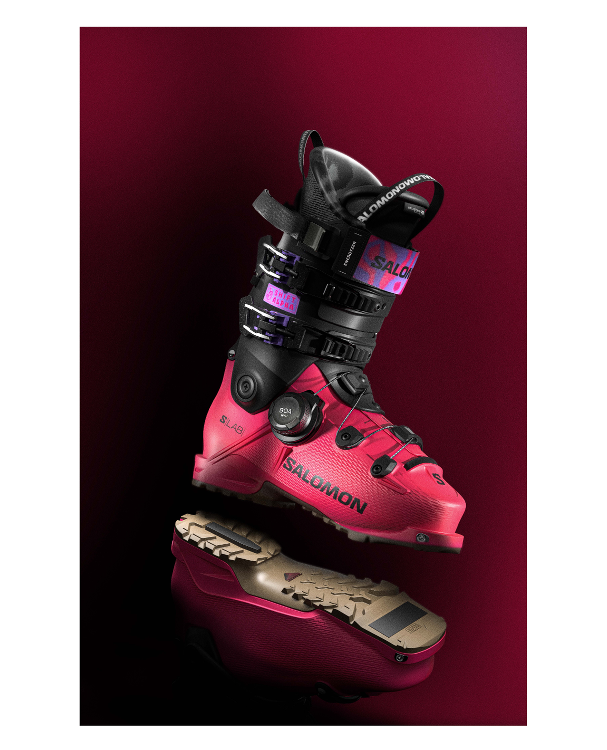 Salomon S/Lab Shift Alpha BOA - Raspberry / Black / Pansy - Alpingaraget