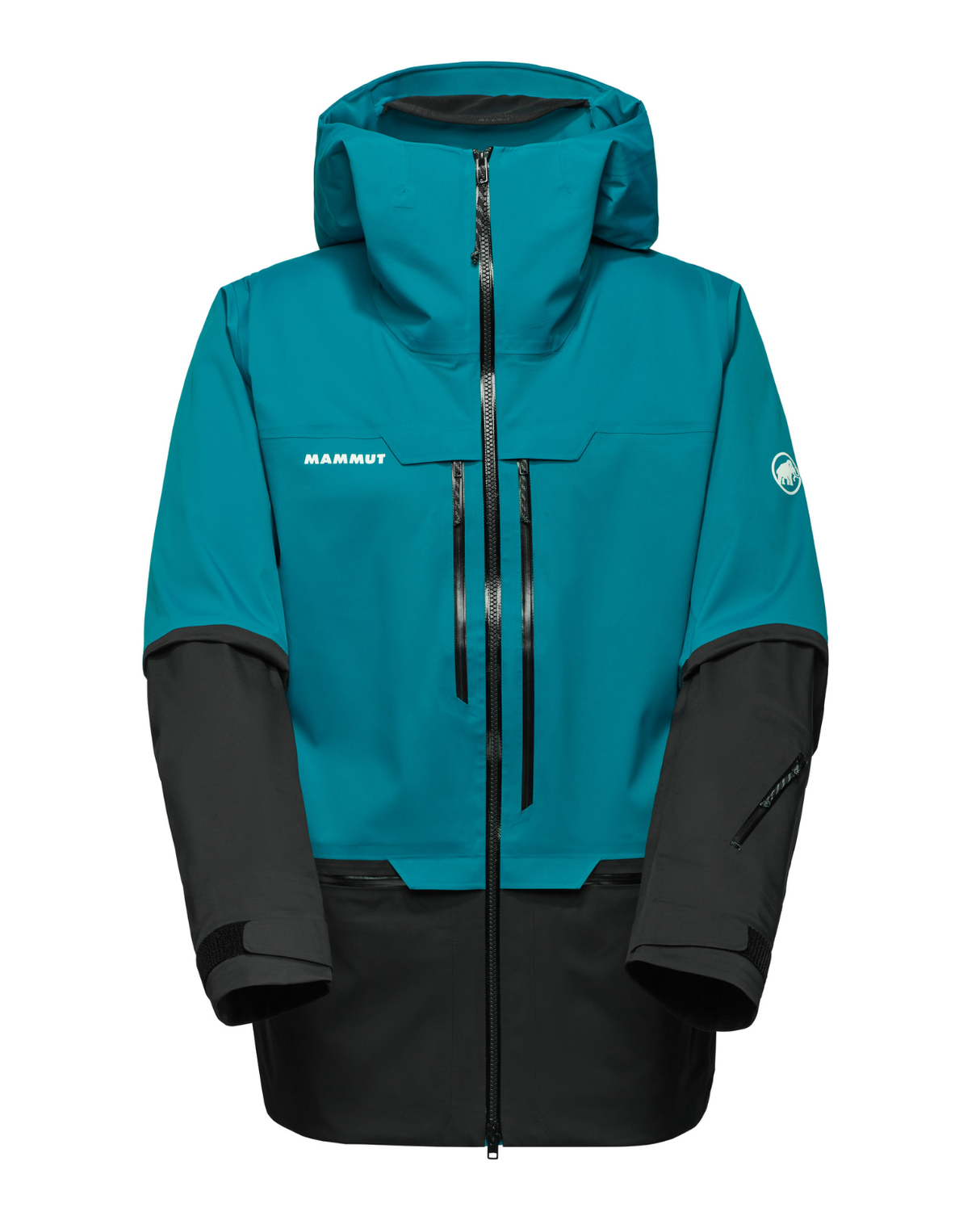 Mammut Haldigrat HS Hooded Jacket Men - Deep Teal-Black - Alpingaraget