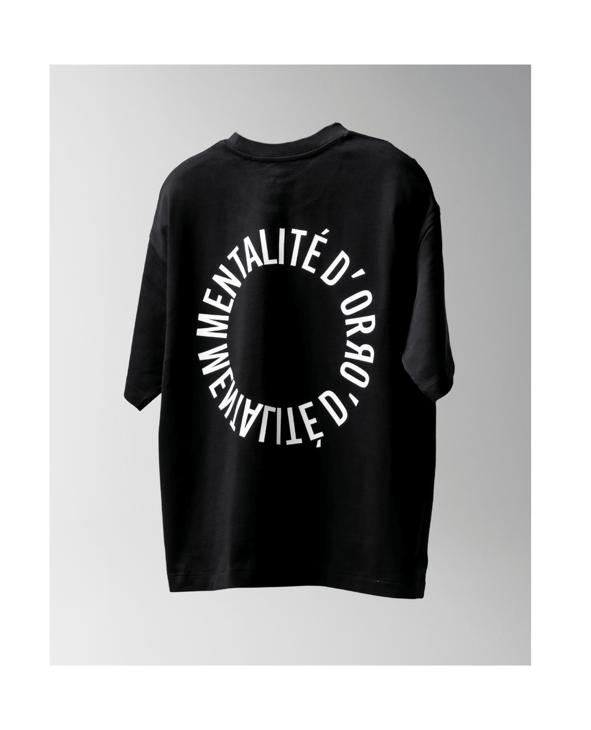 Mentalité d´Or Circle T-Shirt - Black - Övrigt - Alpingaraget