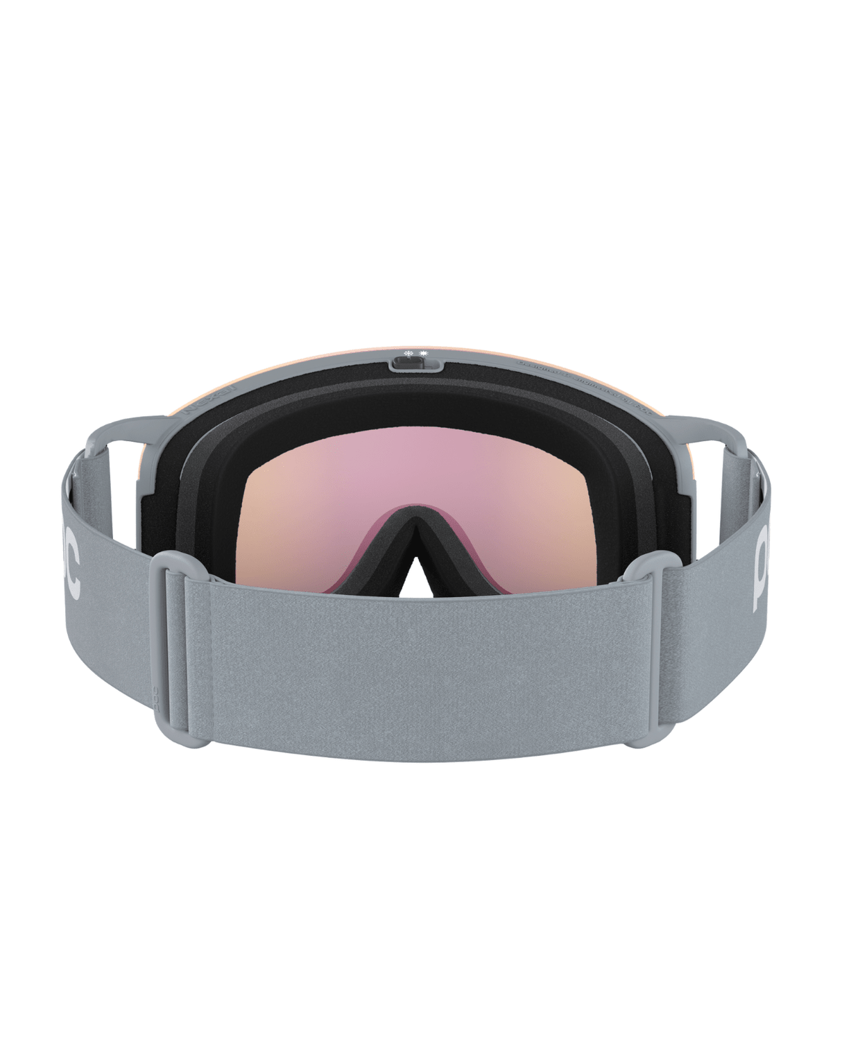 POC Nexal - Granite Grey/Partly Sunny Orange - Goggles - Alpingaraget