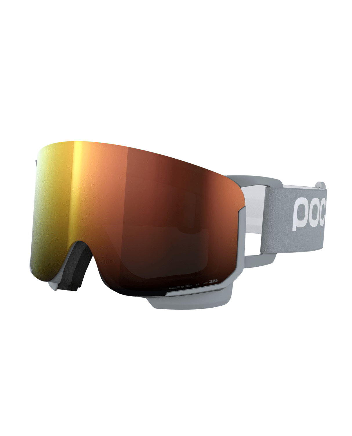 POC Nexal - Granite Grey/Partly Sunny Orange - Goggles - Alpingaraget