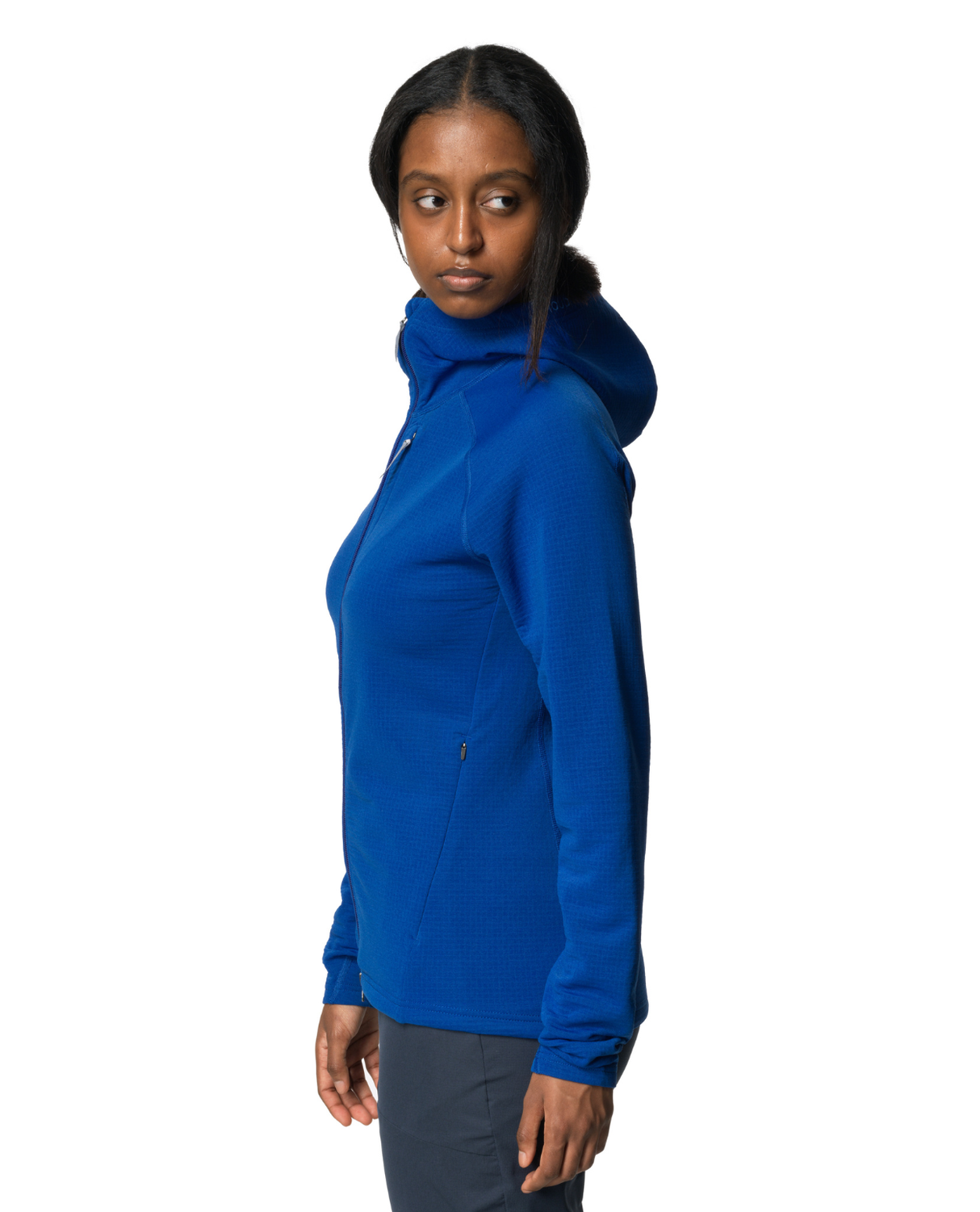 HOUDINI Womens Aero Houdi - Tribe Blue - Alpingaraget