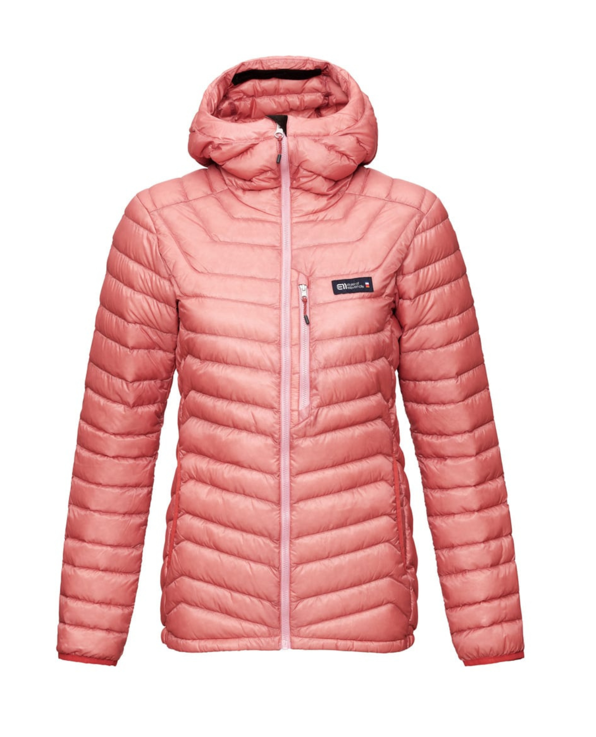 Elevenate Womens Cirrus Down Jacket - Strawberry - Alpingaraget