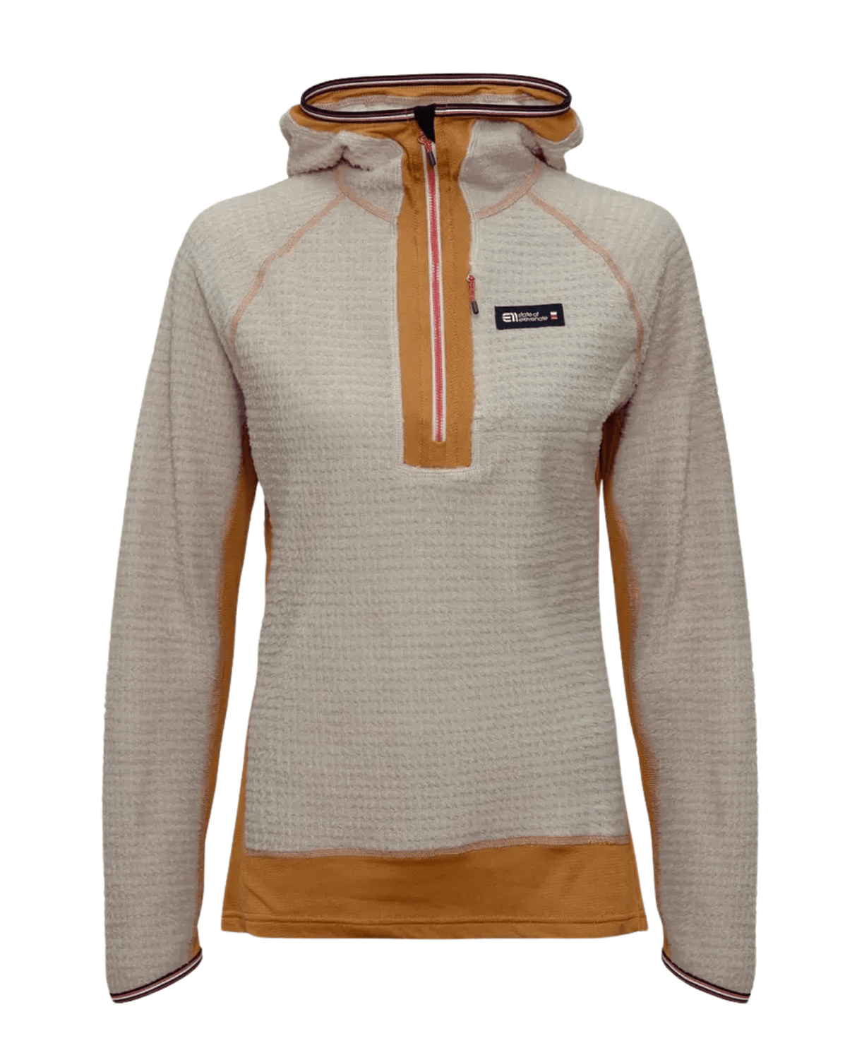 Elevenate Womens Vertical Hood - Ginger Beige - Mellanlager - Alpingaraget