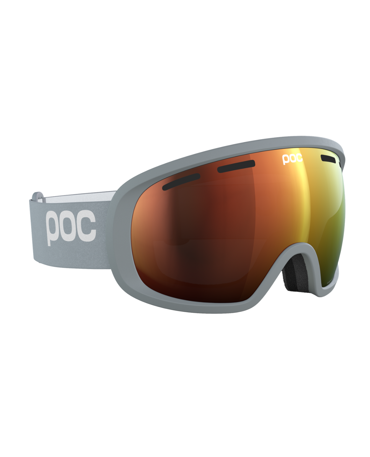 POC Fovea - Granite Grey/Partly Sunny Orange