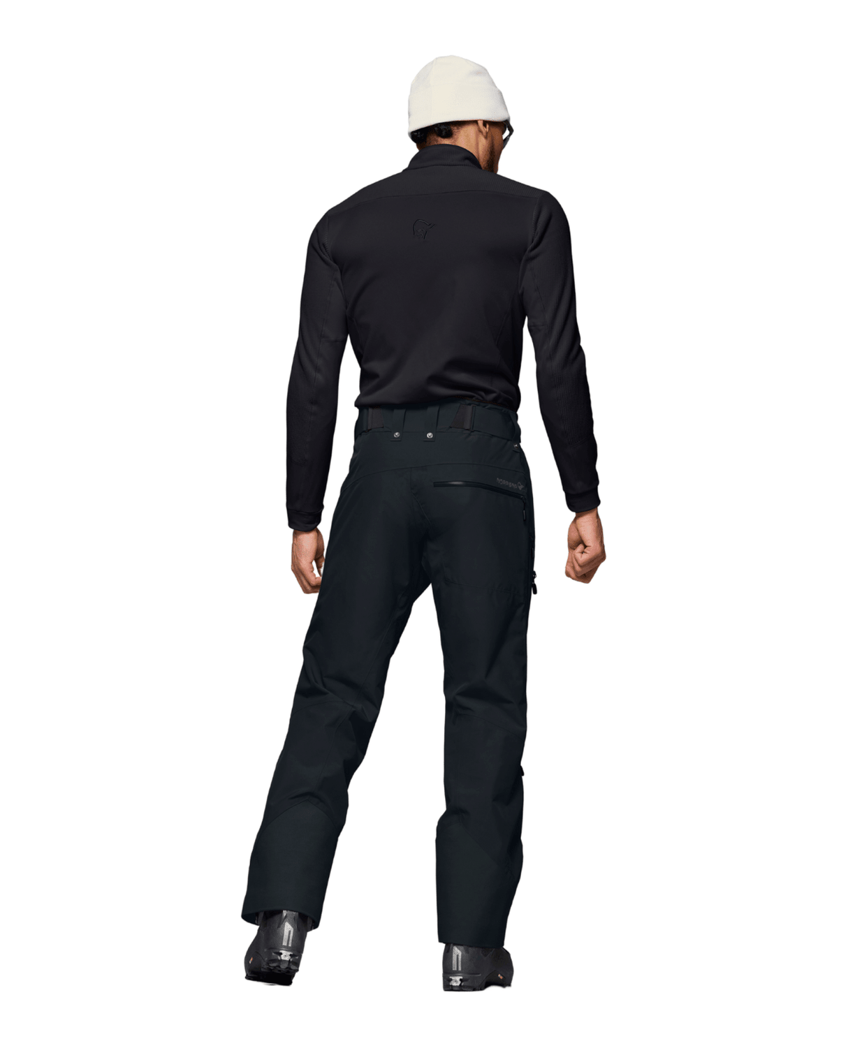 Norröna Men lofoten Gore - Tex Insulated Pants - Caviar Black - Skidbyxor - Alpingaraget
