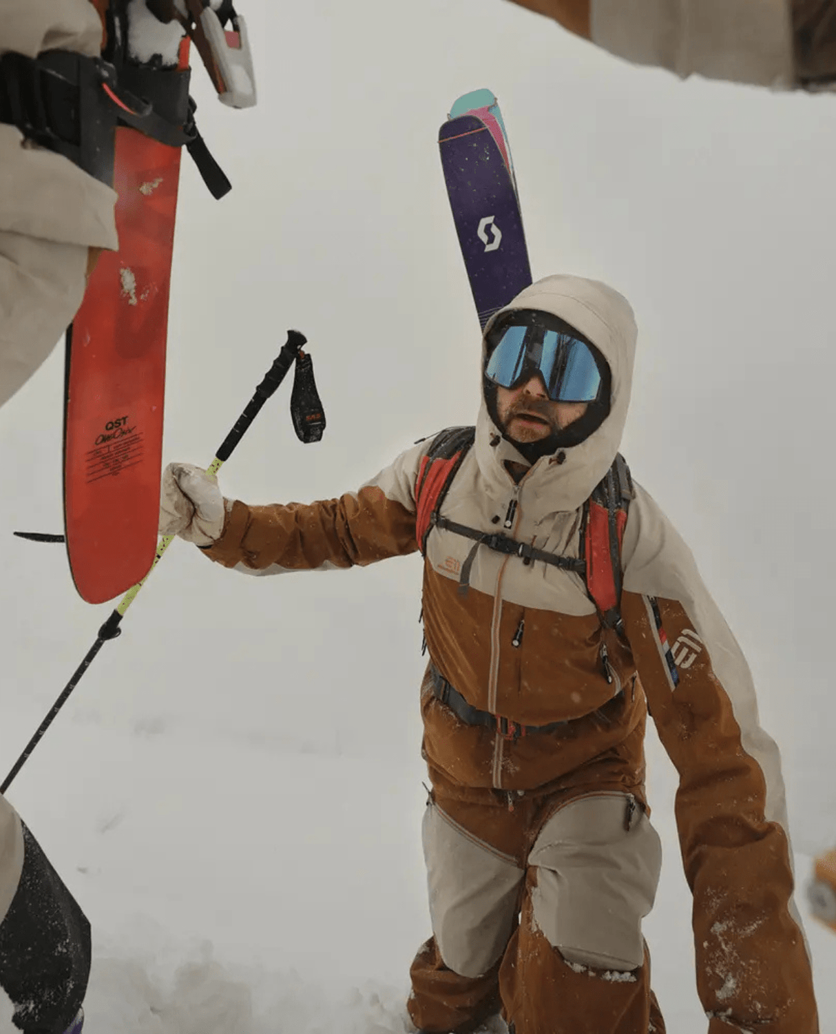 Elevenate Mens Bec de Rosses XI Jacket - Pecan Brown - Skidjackor - Alpingaraget