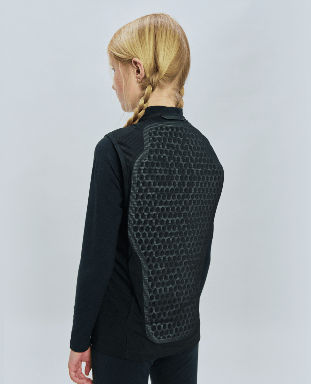 POC Junior VPD Air Vest 25/26 - Uranium Black - Ryggskydd - Alpingaraget