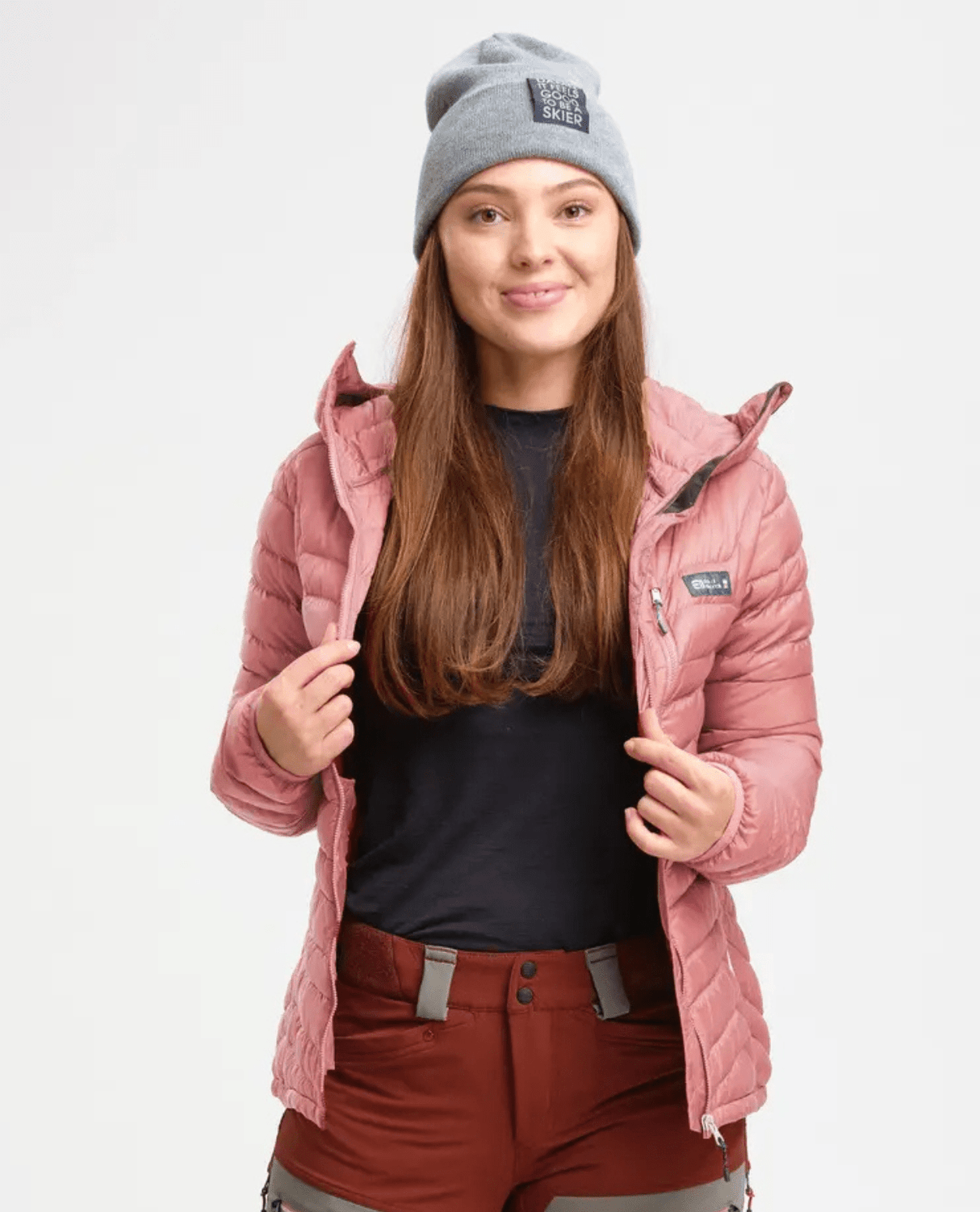 Elevenate Womens Cirrus Down Jacket - Strawberry - Mellanlager - Alpingaraget