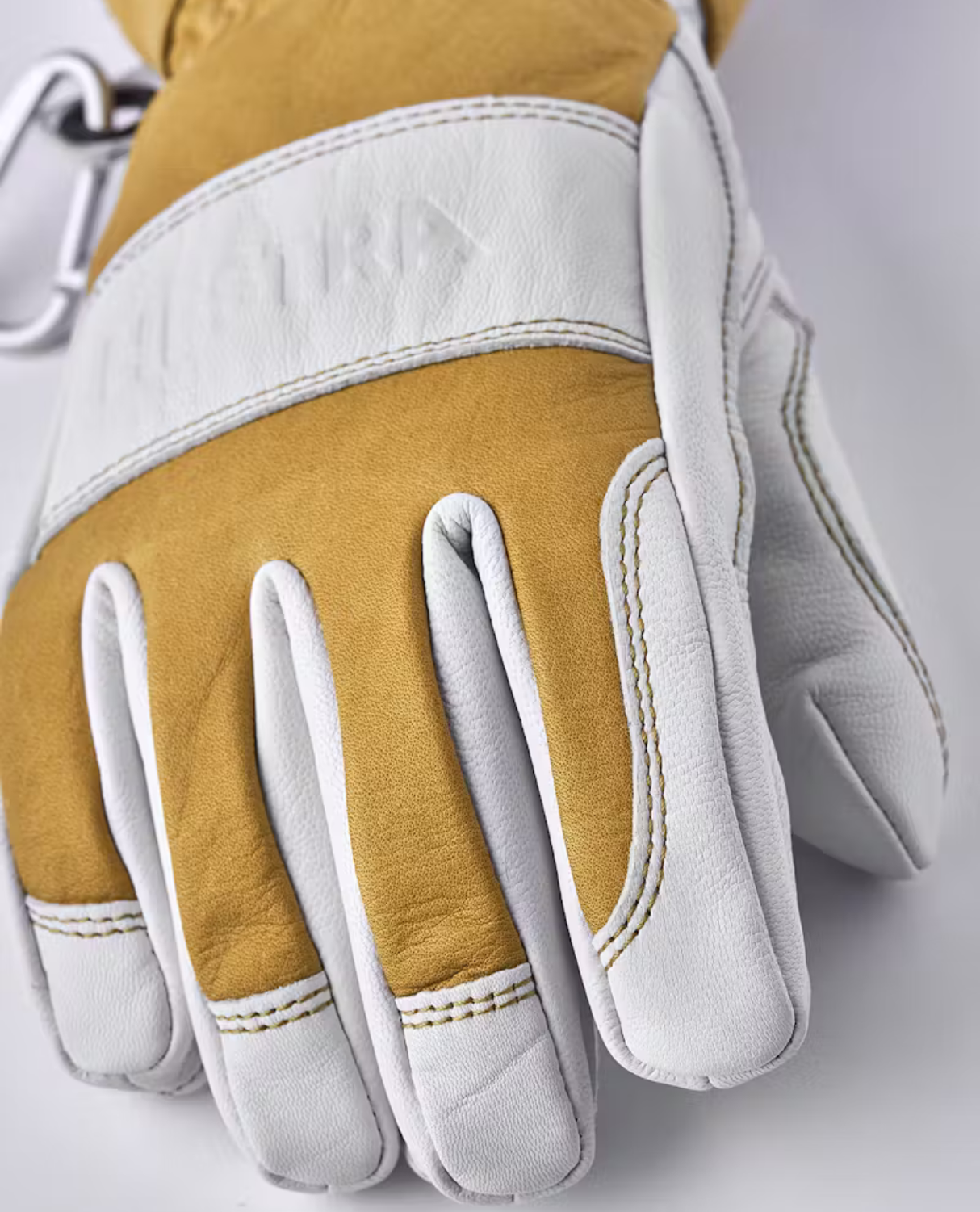 HESTRA Fält Guide Glove 5 Finger - Natural yellow/Offwhite - Alpingaraget