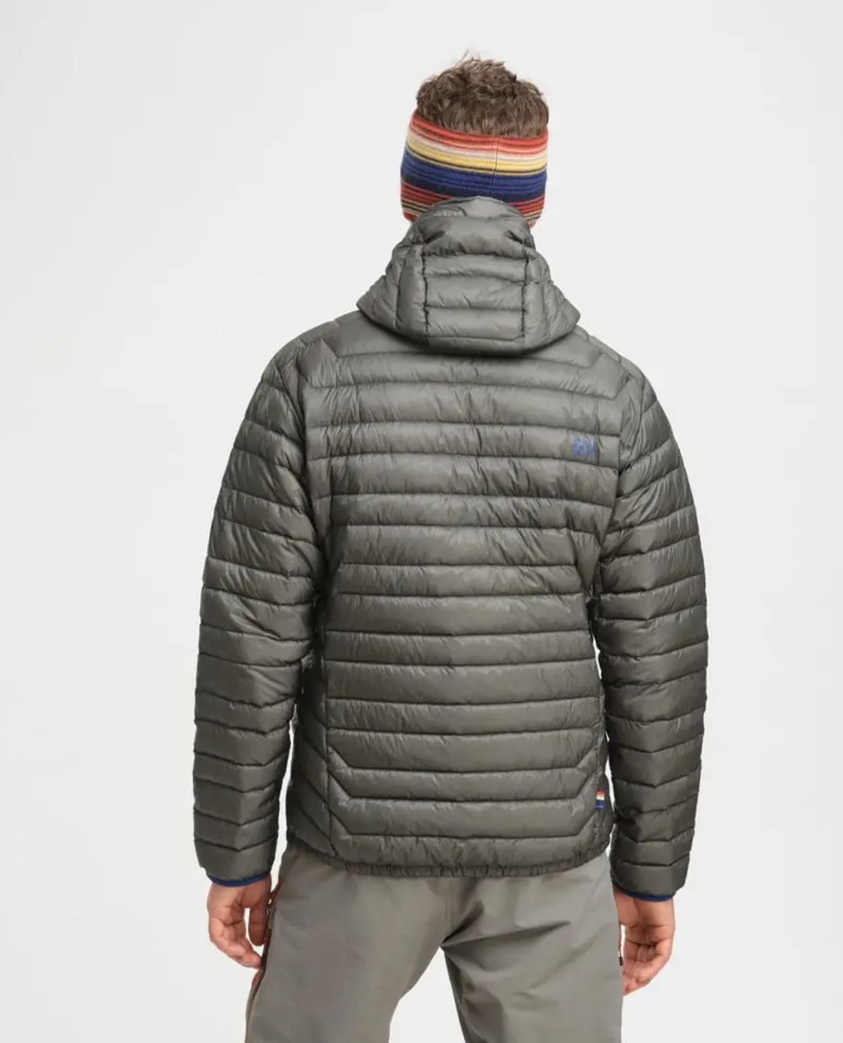 Elevenate Mens Cirrus Down Jacket - Gray Green - Alpingaraget