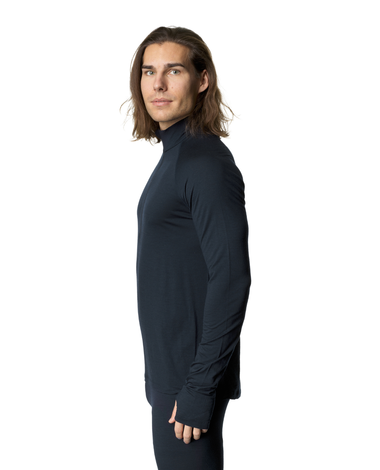 HOUDINI Mens Desoli Light Half Zip - Blue Illusion - Alpingaraget