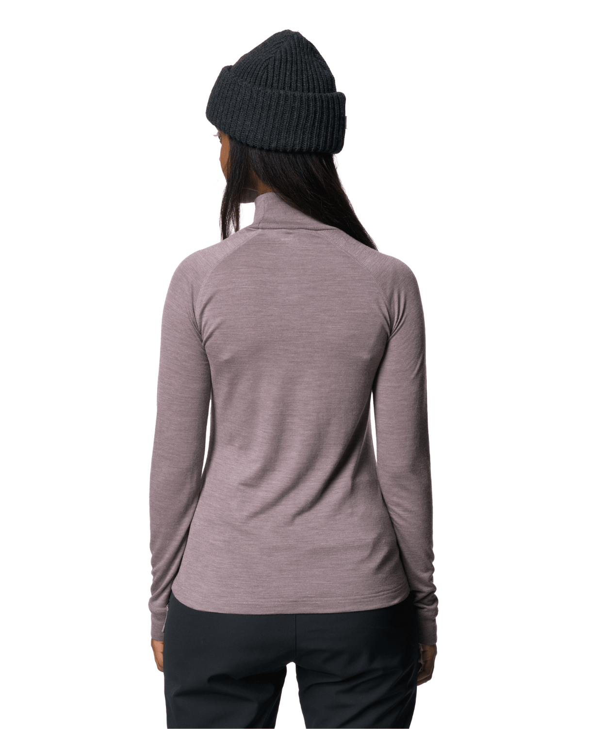 HOUDINI Womens Activist Turtleneck - Foggy Purple - Överdelar - Alpingaraget